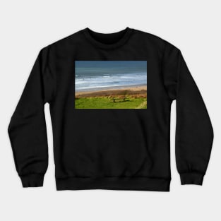 A Bench, A Beach Crewneck Sweatshirt